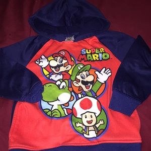 🔴Boys super Mario hoodie